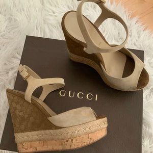 Gucci wedges